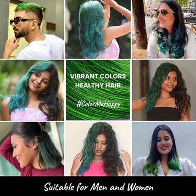 2.Oh! Semi Permanent Hair Color - Emerald Green 100 ml - Crème