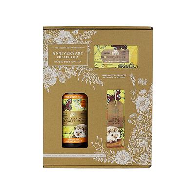 The English Soap Company - Anniversary Sicilian Lemon and Sweet Orange Hand and Body Gift Set 1's - Shower Gels & Body Wash