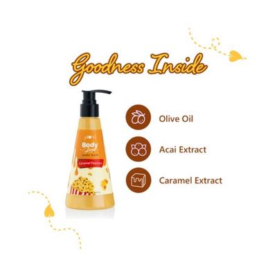 Plum BodyLovin' Caramel Popcorn Body Wash 240ml each 2's - Shower Gels & Body Wash