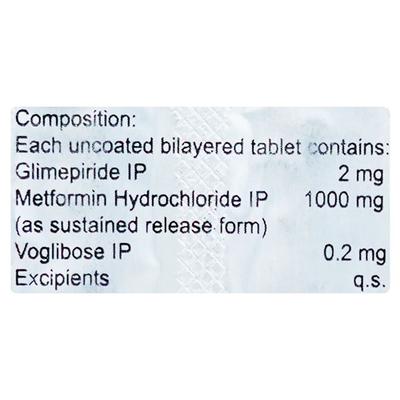 GLIMISAVE MV 2.2F Tablet 15's - Diabetes-Ant