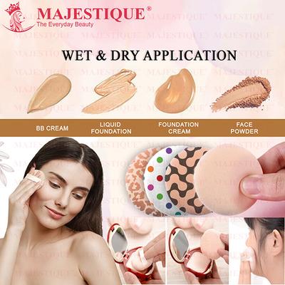Majestique Face Soft Pad Pink Tone FC49 1's - Sponges & Applicators