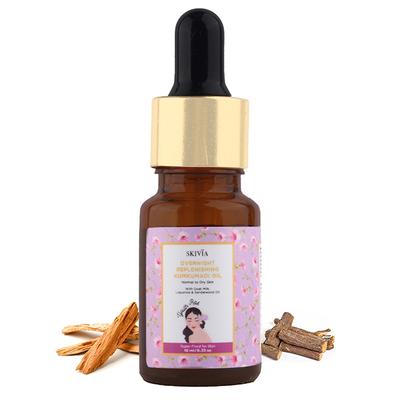 Skivia Kumkumadi Mini Face Oil With Goat Milk & Vitamin E 10 ml - Face Oils