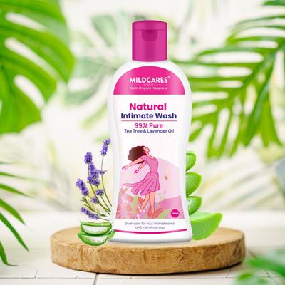 MildCares Natural Intimate Wash For Women (PacK of 2 x 100 ml) - Intimate Hygiene
