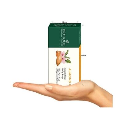 Biotique Almond Oil Nourishing Body Soap 150 gm - Soaps