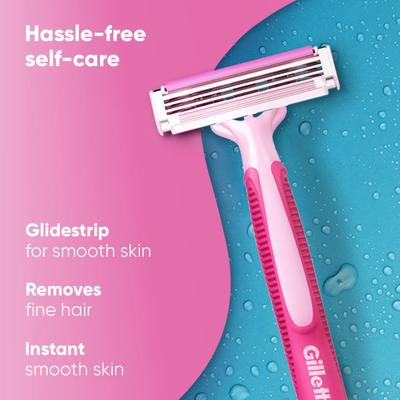 Gillette Venus Simply Hair Removal Razor for Women - 4 Simply Venus 1 for Skin Love 5's - Hair Removal Accessories