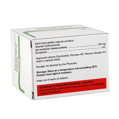 Ganaton OD 150mg Capsule 10'S - Gastro Intestinal Motility Disorders-GIT