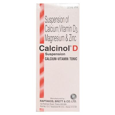 Calcinol D Suspension 200ml - Supplements-Cal