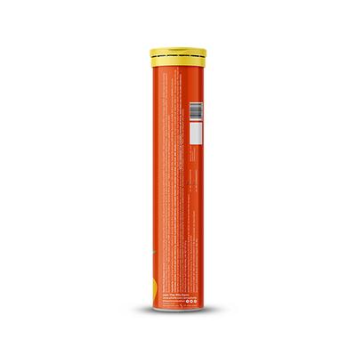 Plix The Plant Fix Vitamin C Immunity Booster 15 Effervescent Tablets (Orange Flavour) 4's - Vitamin C