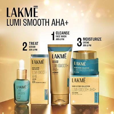 Lakme Lumi Smooth AHA+BHA+PHA+B3 Cream 50 gm - Face Moisturizers
