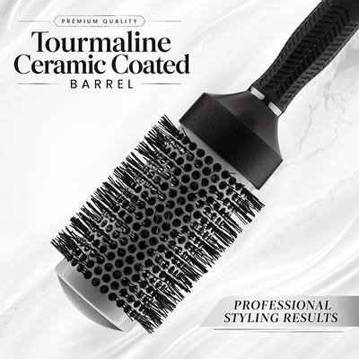 Vega Professional Ceramix Shine Blow Dry Round Hair Brush 53Mm For Men & Women (Vpphb-04) - Hair Brushes