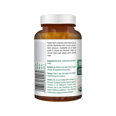 Geo-Fresh Organic Neem 600 mg Tablet 90's - Pure Herbs