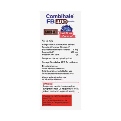Combihale FB CFC free 400 Inhaler 120MD 1's - Asthma/COPD-Ast