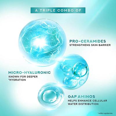 Pond's Light Moisturiser With Cera-Hyamino for 5X Dryness Repair for Soft, Smooth Skin, 300ml - Face Moisturizers