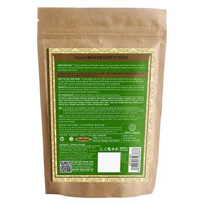 KHADI NATURAL BRAHMI LEAF ORGANIC POWDER 100 gm - Powder
