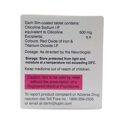 Citistar 500mg Tablet 10'S - Alzheimer-Neu