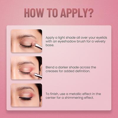 Swiss Beauty Lustre Eyeshadow Palette, Shade- Party All Night 5 gm - Eye Shadow Palettes