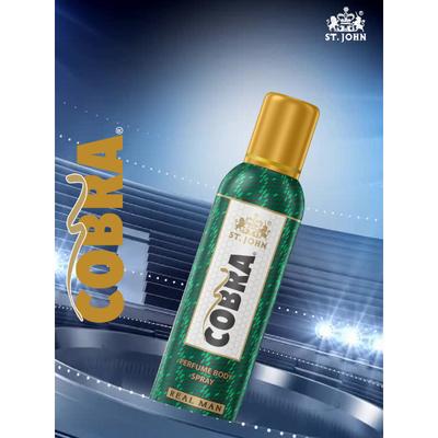 St. John Cobra Real Man Body Spray 100 ml - Men Deodorants/Roll-Ons