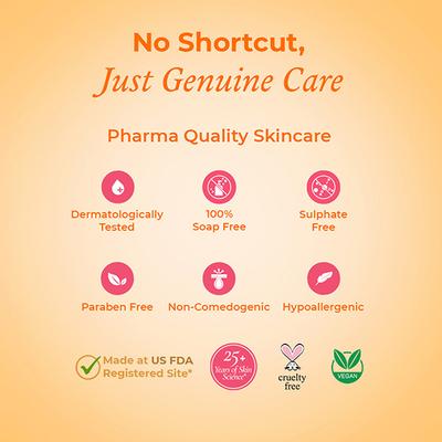 The Pink Foundry - Brightening & Exfoliating Vit-C Daily Face Wash 100 ml - Face Wash & Cleansers