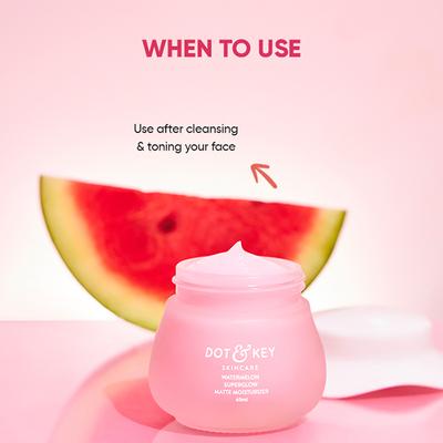 Dot & Key Watermelon SuperGlow Matte Moisturizer 60 ml - Face Moisturizers