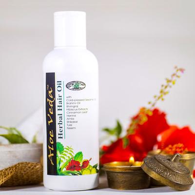 Aloe Veda Herbal Hair Oil 200 ml - Hair Oils