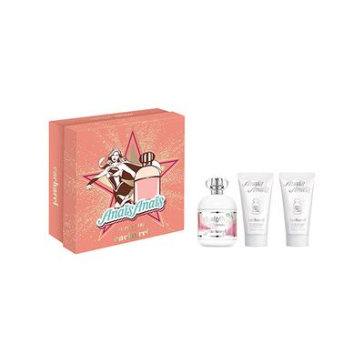 Cacharel Anais Anais Gift Set (Eau De Toilette 100ml+2X Body Lotion 50ml) 1's - Women Perfumes (Edt/Edp)