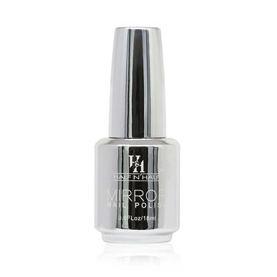 Half N Half Mirror Nail Polish,NP-06 A - Silver 18ml - Nail Polish