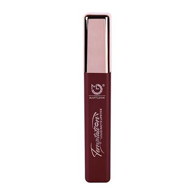 Matt Look Lip Makeup Temptation Liquid Matte Lipstick, Dark Chocolate 5 ml - Liquid Lipsticks