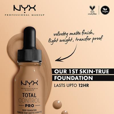 Nyx Professional Makeup Total Control Pro Drop Foundation - Caramel 13 ml - Foundation