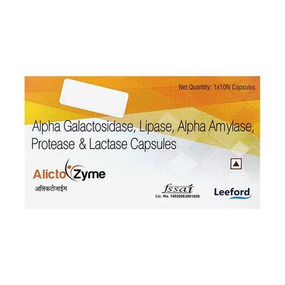 Alictozyme Capsule 10'S - Digestion-Dig