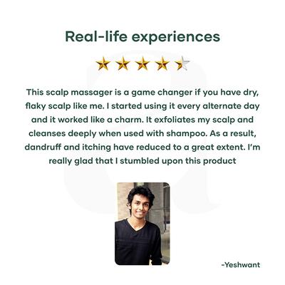 Mars By GHC Scalp Massager & Shampoo Brush 100 gm - Cleansing Brushes