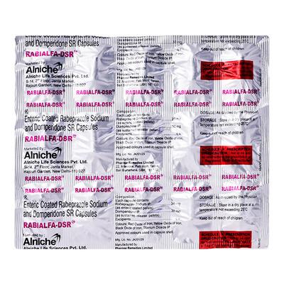 Rabialfa DSR Capsule 15'S - Ulcer/Reflux/Flatulence-Aaa