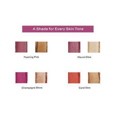 Makeup Revolution Blush & Highlight Stick Mauveglow 8.6gm - Blushes