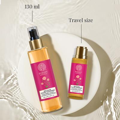 Forest Essentials Delicate Facial Cleanser Mashobra Honey, Lemon and Rosewater 50ml - Face Wash & Cleansers