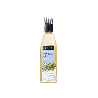 Soulflower Tea Tree Scalp and Dandruff Care Vitamin E Oil 120 ml - Hair Oils