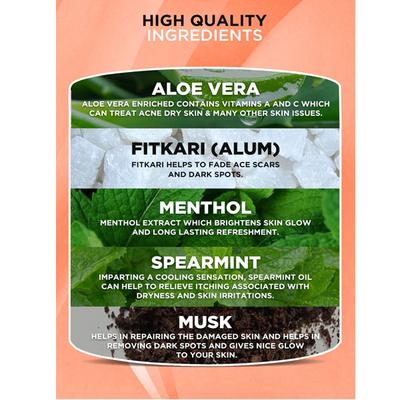 Mancode Fitkari After Shave Gel Musk Antiseptic Formula 100 gm - Shaving Gels