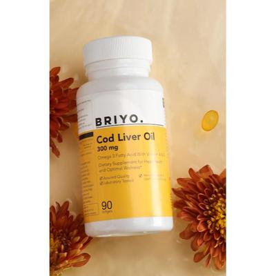 Briyo Cod Liver Oil 300 mg Softgel Capsule 90's - Co-Q