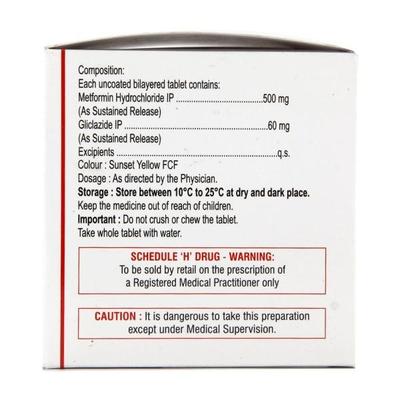 Cyblex M XR 60mg Tablet 15'S - Diabetes-Ant