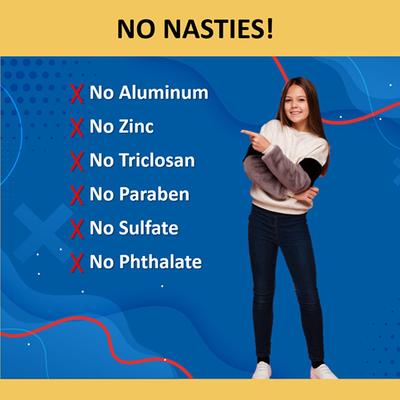 Cocomo Chic Deodorant For Girls With Tea Tree and Passion Fruit Natural and Safe Deodorant for Tweens and Teens 150 ml - Deodorants/Roll-Ons