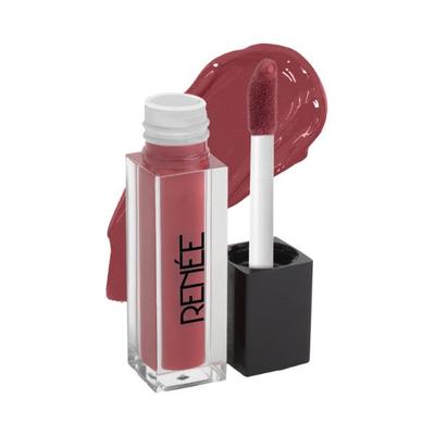 Renee Stay With Me Mini Matte Lip Color, Desire For Brown 2 ml - Liquid Lipsticks