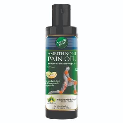 Amrith Noni Pain Oil 100 ml - Pain Relief (Ayush)