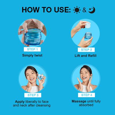 Neutrogena Hydro Boost Hyaluronic Acid Water Gel Refill 50 gm - Face Moisturizers