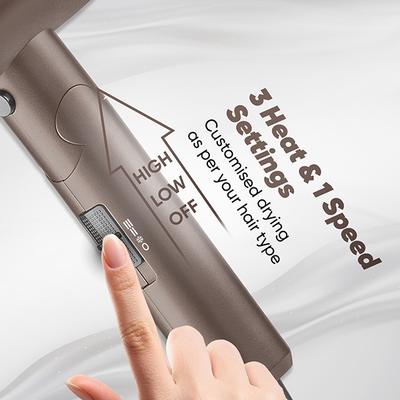 Vega Dry-Up 2000W Hair Dryer For Men & Women With 3 Heat/1 Speed Setting & Cool Shot Button, (Vhdh-36) - Hair Dryers