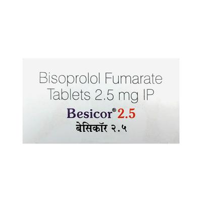 BESICOR 2.5 Tablet 20's - Hypertension-Bet