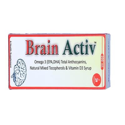 BRAIN ACTIV Syrup 200ml - Supplements-Vam