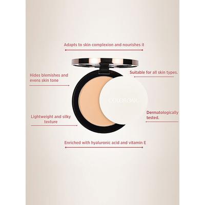 Colorbar Perfect Match Compact Nude Beige 002 9gm - Compact Powder
