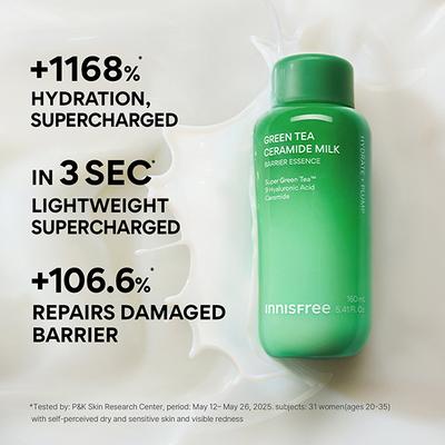 Innisfree Green Tea Ceramide Milky Toner 160 ml - Toners