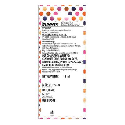 GLIMMER MATTE LIP COLOUR WOODY NUDE 2 ml - Lipsticks