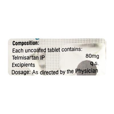 Telmiget 80mg Tablet 10'S - Hypertension-Ang