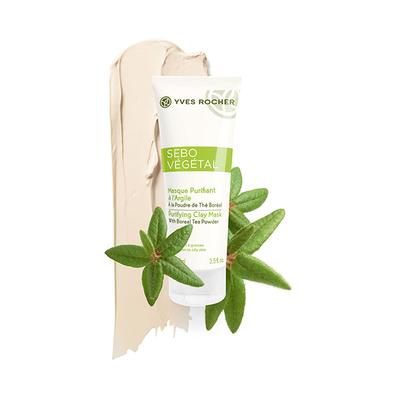 Yves Rocher Sebo Vegetal Purifying Clay Mask 75 ml - Masks & Peels