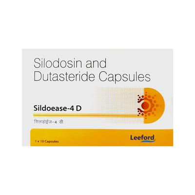 SILDOEASE 4D Capsule 10's - Bladder And Prostate Disorders-Dru